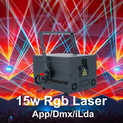 App 15w rgb dmx full - 15w,