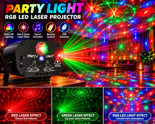 Pattern party stage light - party,