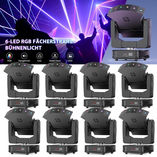 Laser moving head rgb - 8x,