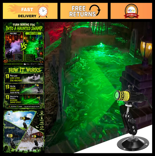 Green laser halloween module - green,