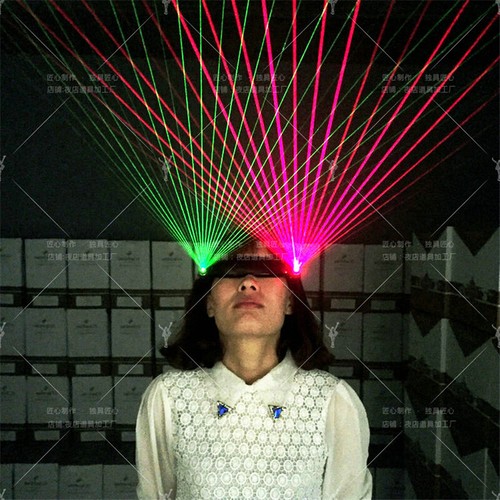 Red green led light laser - led,