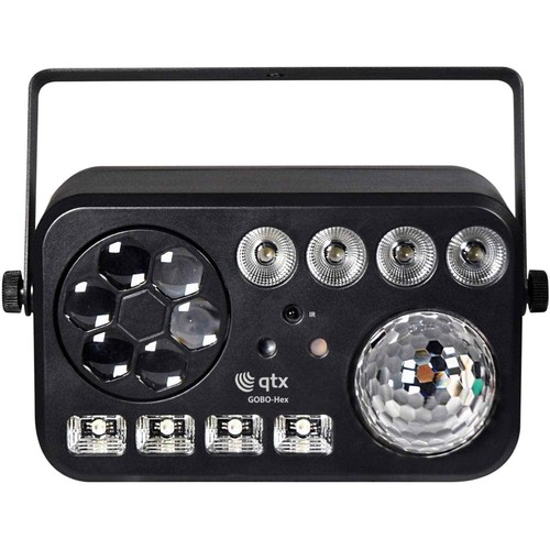 Qtx gobo luce led esagonale - gobo,